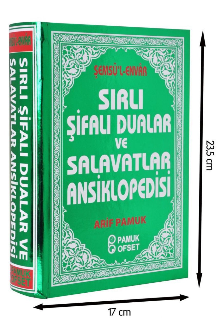 Şemsül-Envar Sırlı Şifalı Dua. ve Salavat. Ansik. (Ciltli-Dua 204), Pamuk