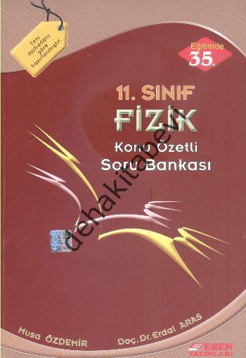 Esen 11. Sınıf Fizik Konu Özetli Soru Bankası