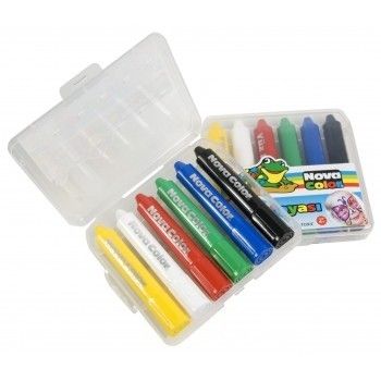 NOVA COLOR YÜZ BOYASI 6`LI (RUJ TİPİ) NC-210