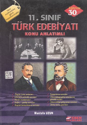 Esen 11. Sınıf Türk Edebiyatı Konu Anlatımlı