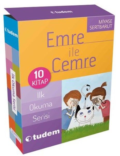 Emre ile Cemre İlk Okuma Serisi 10 Kitap Takım, Miyase Sertbarut