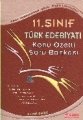Esen 11. Sınıf Türk Edebiyatı Konu Özetli Soru Bankası