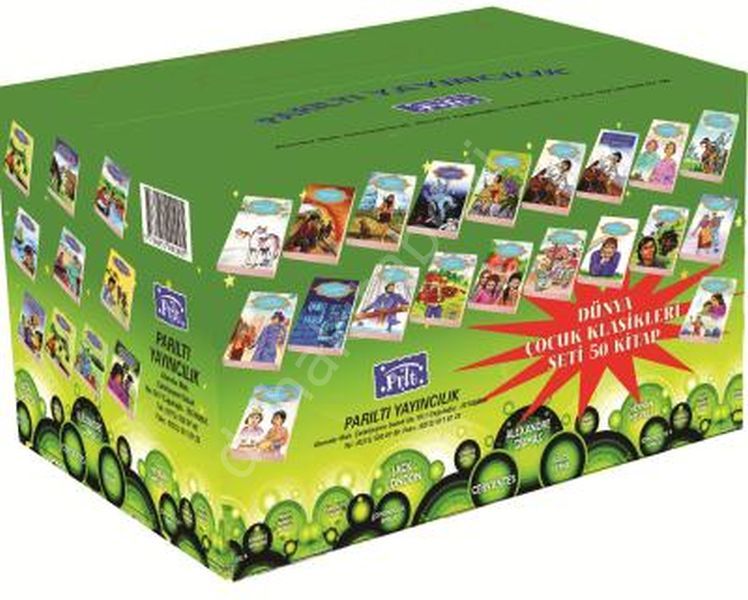 Dünya Çocuk Klasikleri Seti Kutulu 25 Kitap, Parıltı