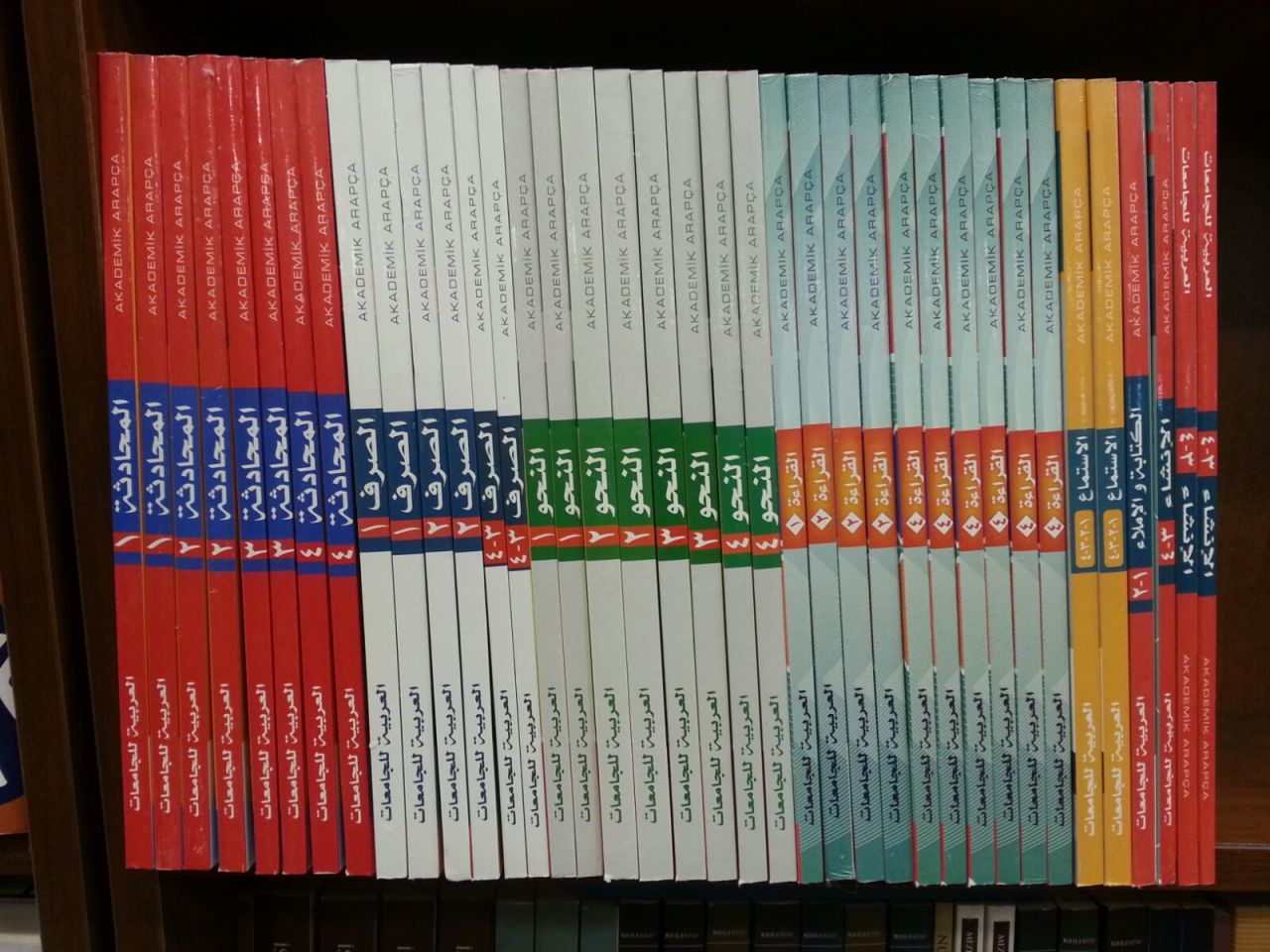 Akademik Arapça Eğitim Seti 18 Kitap, Mektep Yayınları