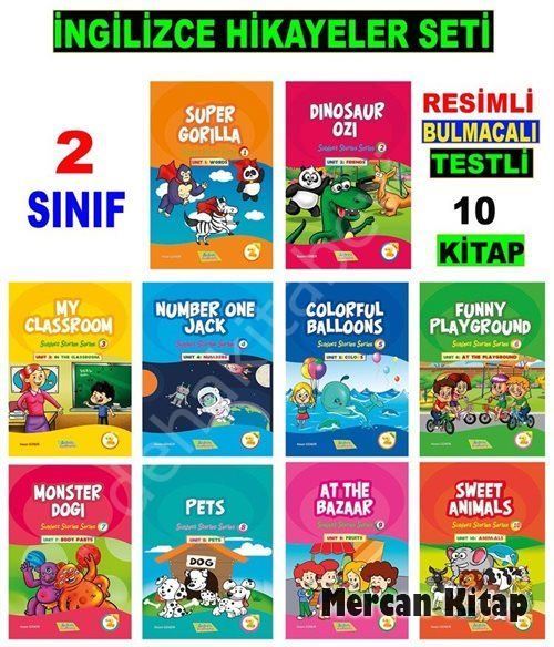 Grade 2 - Subject Stories Series (10 Kitap) (Her Biri 16 Sayfa), Akılyolu Yayıncılık