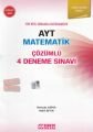 ESEN AYT ÇÖZÜMLÜ 4 DENEME MATEMATİK KIRMIZI SERİ