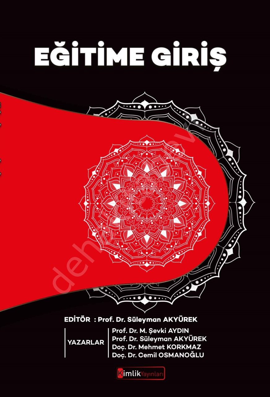 Eğitime Giriş Süleyman Akyürek, Kimlik Yayınları