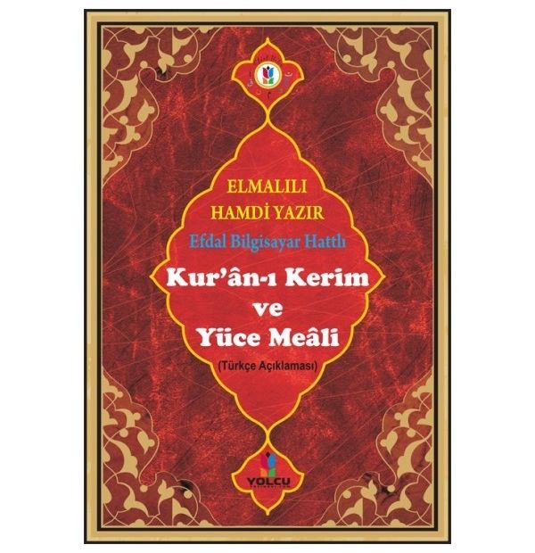 Efdal Bilgisayar Hatlı, Kuranı Kerim ve Yüce Meali Orta Boy