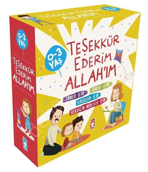 Teşekkür Ederim Allahım Seti - 4 Kitap Takım, 0-3 Yaş