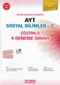 ESEN AYT ÇÖZÜMLÜ 4 DENEME SOSYAL BİLİMLER-2 KIRMIZI SERİ