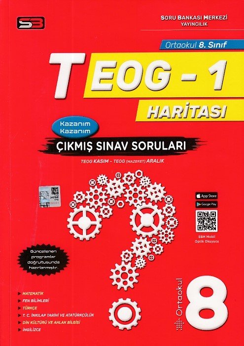 SBM 8. Sınıf TEOG 1 Çıkmış Sınav Soruları
