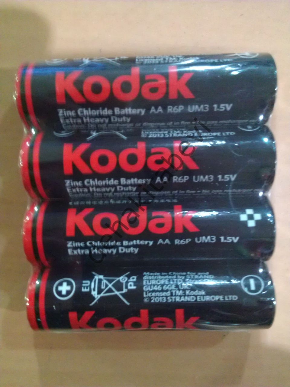 Kodak 4'lü Kalem Pil AA R6P UM3 1.5 V