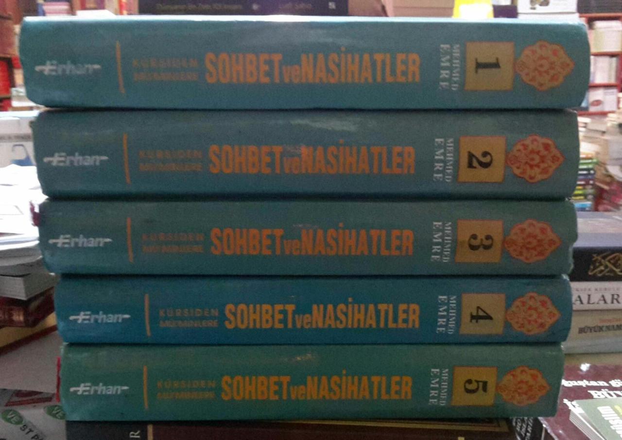 2. el, Sohbetler ve Nasihatler Mehmed Emre, 5 Cilt