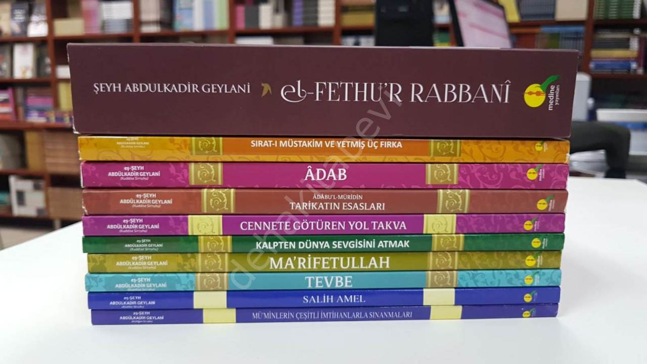 Medine Seyyid Abdulkadir Geylani Kitap Seti 10 kitap set
