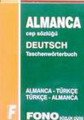 Fono Almanca Cep Sözlüğü Deutsch Taschenwörterbuch Almanca Türkçe Türkçe Almanca