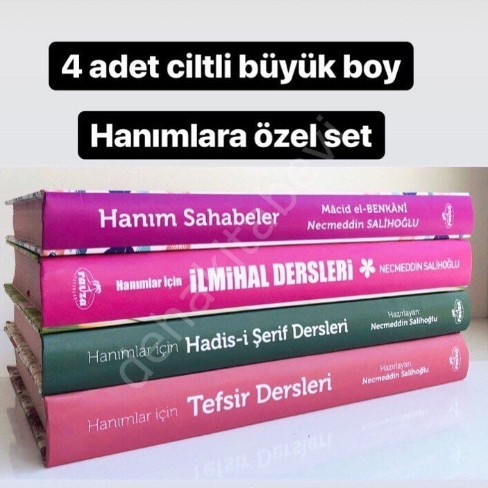 Hanımlar İçin Özel Eğitim Serisi (4 Kitap), Necmeddin Salihoğlu