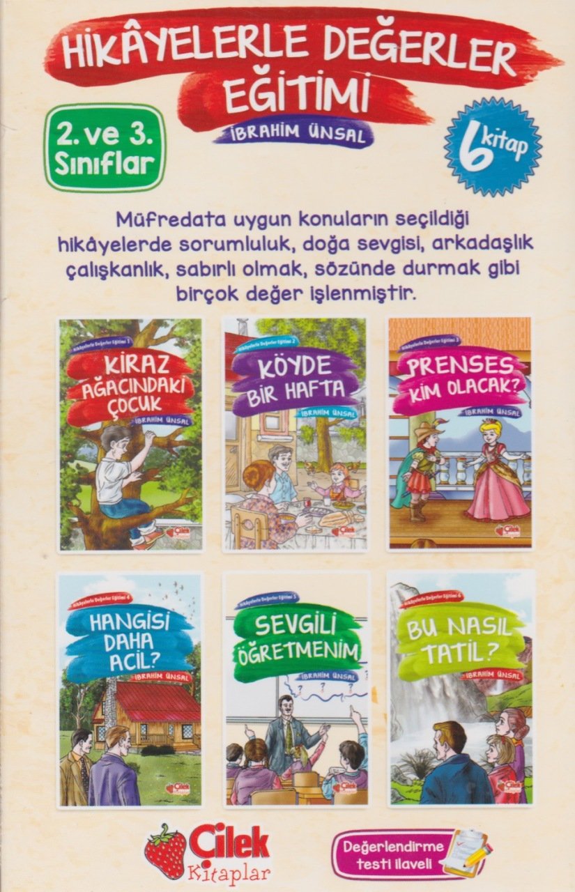 Hikayelerle Değerler Eğitimi (6 Kitap), İbrahim Ünsal