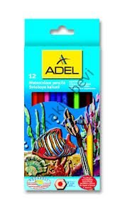 Adel Aquarell Boya Kalemi 12 Renk