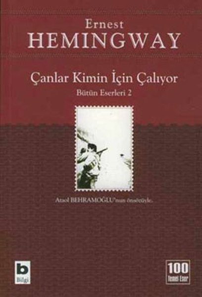 Çanlar Kimin İçin Çalıyor, Ernest Hemingway