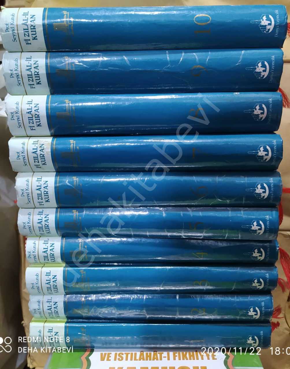 2. El Fizilalil Kuran Tefsiri, Seyyid Kutub, 10 Cilt, Dünya Yayınları