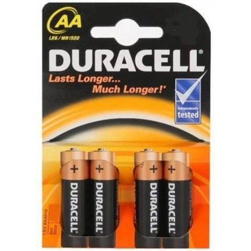 Duracell 4 Adet Alkalinli AA Kalem Pil LR6, MN1500