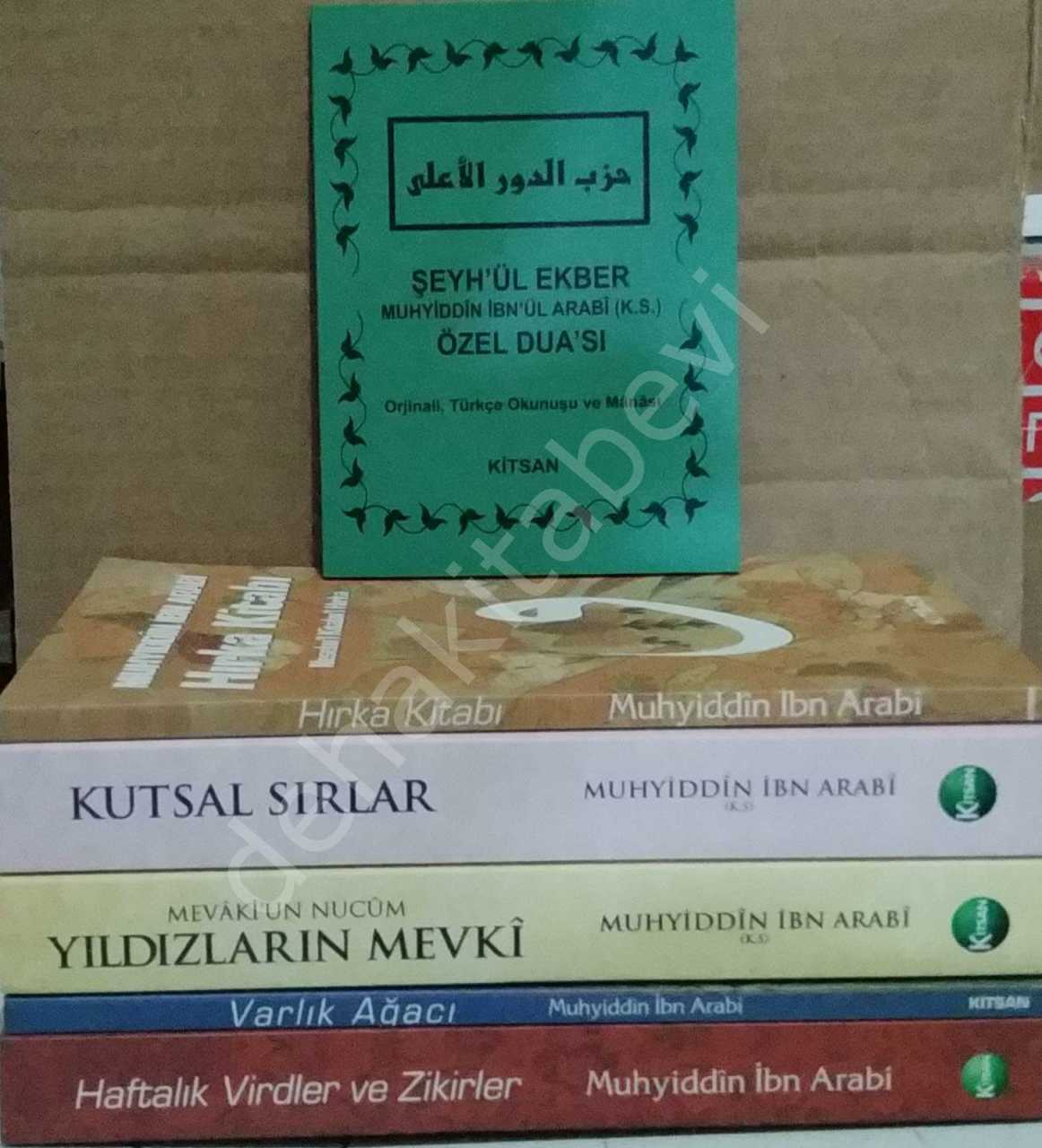 Muhyiddin İbn Arabi Kitap Seti 6 kitap