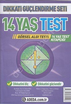 Dikkati Güçlendirme Seti 14 Yaş Test , Adeda Yayıncılık