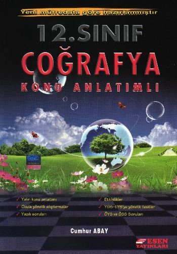 Esen 12. Sınıf Coğrafya Konu Anlatımlı