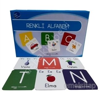 Etkin Zeka Oyunları - Renkli Alfabem, Akıllı Yayınevi