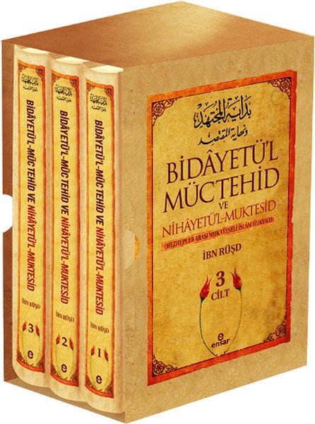 Bidayetül Müctehid ve Nihayetü'l Muktesid (3 Kitap Takım), Ciltli, İbn Rüşd