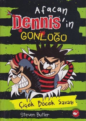 Afacan Dennis'in Günlüğü 2 Çiçek Böcek Savaşı Ciltli, Steven Butler