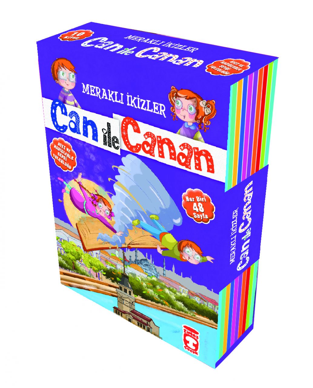 Meraklı İkizler Can İle Canan Set - (10 Kitap)