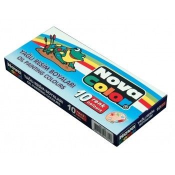 NOVA COLOR YAĞLI BOYA 10`LU TÜP NC-126