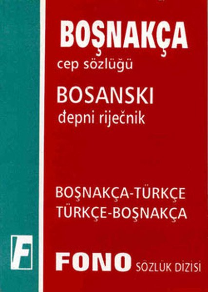 Fono Boşnakça Cep Sözlüğü Boşnakça Türkçe Türkçe Boşnakça