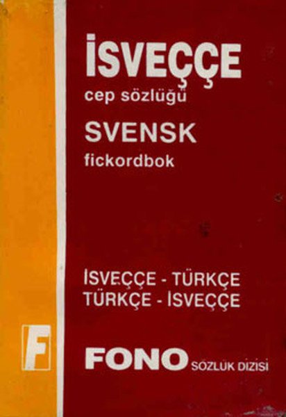 Fono İsveççe Cep Sözlüğü İsveççe Türkçe Türkçe İsveççe