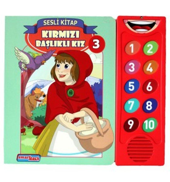 Kırmızı Başlıklı Kız 3 Konuşan Sesli Kitaplar