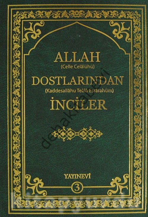 Allah Dostlarından İnciler 3 (Ciltli)