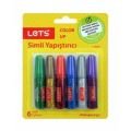 Lets Simli Yapıştırıcı 6gr. 6 adet 6 renk