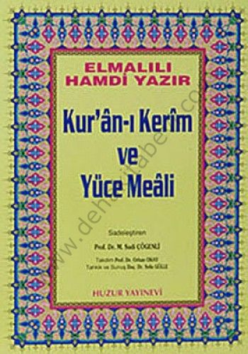 Kuranı Kerim ve Yüce Meali - Rahle Boy, Hafız Osman Hatlı