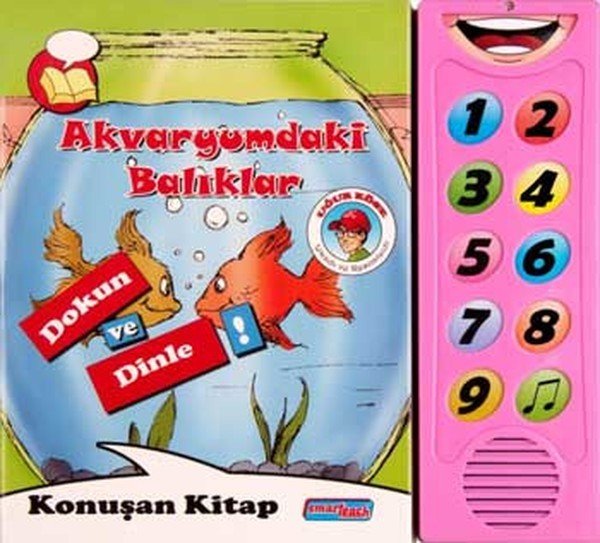 Sesli Çocuk Kitapları Akvaryumdaki Balıklar
