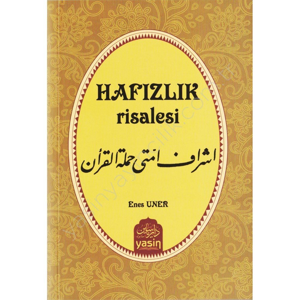 Hafızlık Risalesi, Enes Uner, Yasin Yayınevi