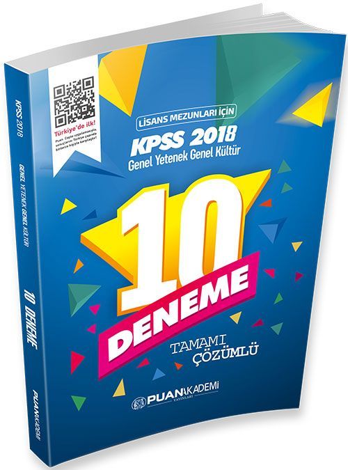 kpss 2018 Lisans Genel Yetenek Genel Kültür Tamamı Çözümlü 10 Deneme