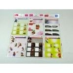DERS PROGRAMLI OKUL ETİKETİ 10 LU PAKET KIZ