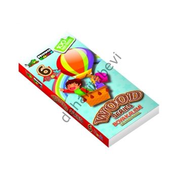 Nova Color KURU BOYA 6`LI KISA NC-400