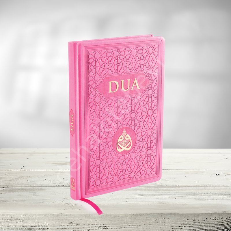 DUA (Evrâd-ı Şerîfe) Orta Boy Arapça+Türkçe - Pembe