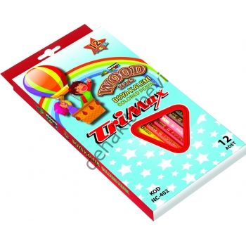 Nova Color KURU BOYA TOMBUL 12`Lİ TRİMAX NC-407