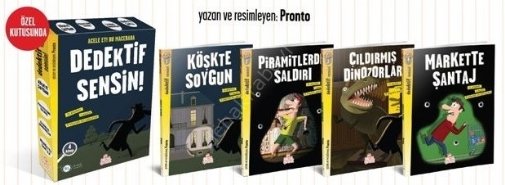 Dedektif Sensin! (4 Kitap Set), Nesil Çocuk Yayınları