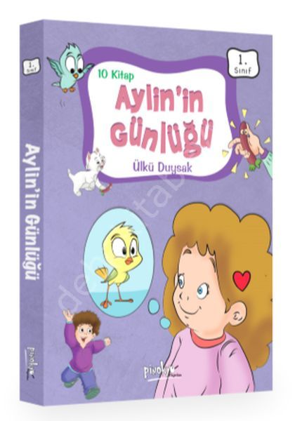 1. Sınıf Aylin'in Günlüğü Serisi (10 Kitaplık Set), Pinokyo Yayınları