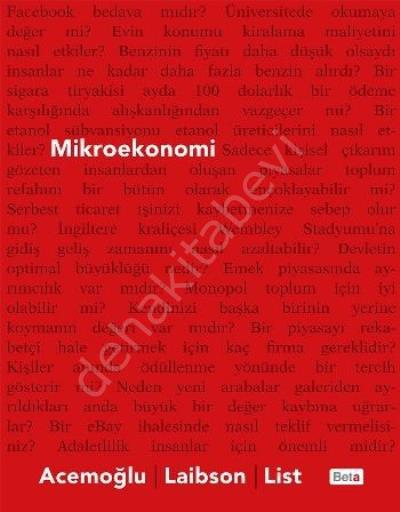 Mikroekonomi, Beta Yayınları