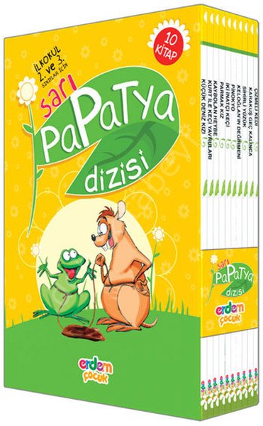 Sarı Papatya Dizisi ( 10 Kitap )İlkokul 2.ve 3. Sınıflar İçin Hikaye , Erdem Çocuk